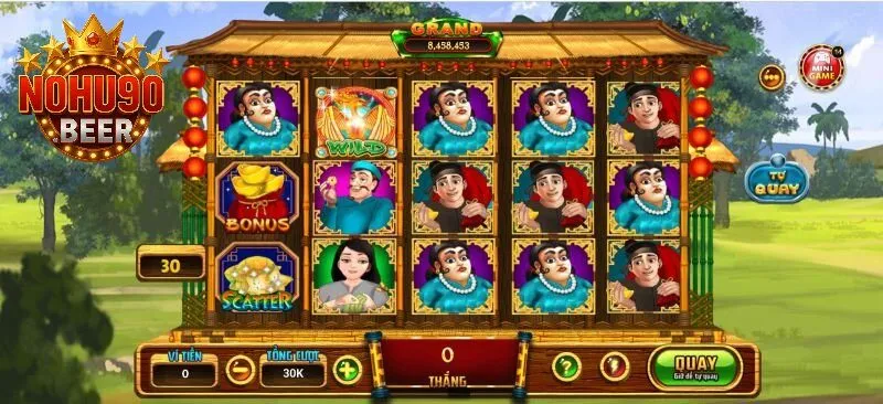 Chinh Phục Ăn Khế Trả Vàng Nohu90 Với Chiến Thuật Đỉnh Cao 3 Giữ nút “Quay” để kích hoạt chế độ quay tự động