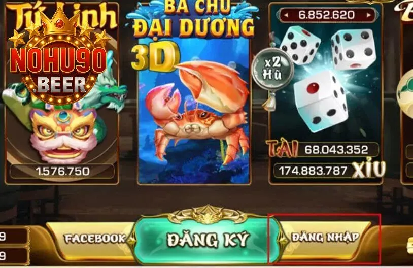 Cào Rùa – Cuộc Chơi Kịch Tính Dành Cho Game Thủ 2025 2 Hướng dẫn truy cập trò chơi Cào Rùa trên Nohu90