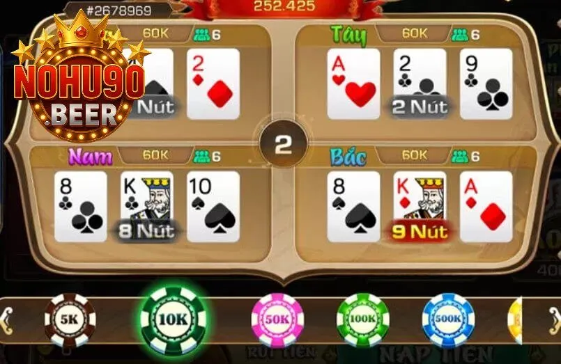 Cào Rùa – Cuộc Chơi Kịch Tính Dành Cho Game Thủ 2025 3 Giao diện Cào Rùa tại Nohu90