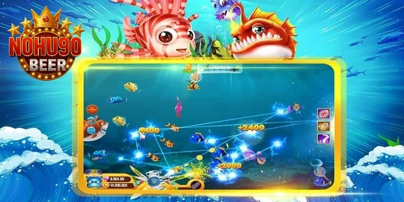 Bắn Cá Tiểu Tiên Cá Nohu90 – Săn Cá Đỉnh Cao Không Thể Bỏ Lỡ 2 Giao diện đẹp mắt, dễ nhìn