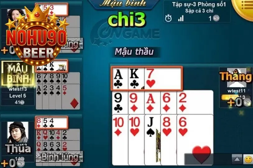 Tìm Hiểu Luật Chơi Mậu Binh Dễ Hiểu Nhất Tại Nohu90 2 Luật chơi Mậu Binh