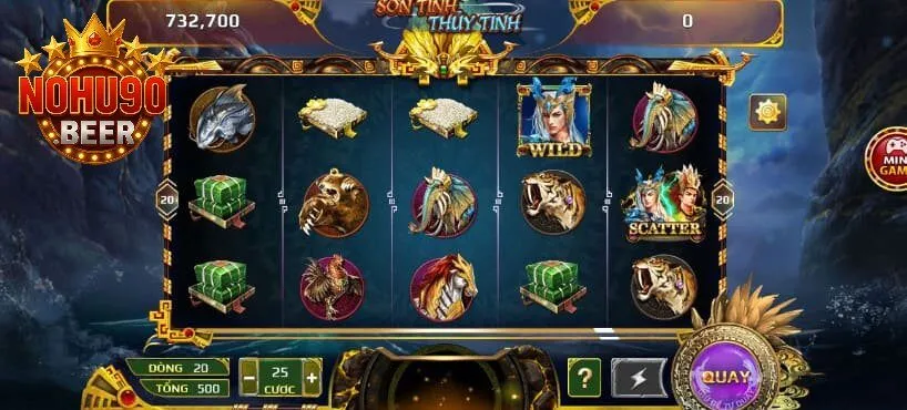 Hành Trình Chinh Phục Nổ Hũ Sơn Tinh Thủy Tinh Tại Nohu90 2 Bí kíp để vừa chơi thắng lớn, vừa sống trọn cảm xúc trong mỗi vòng quay